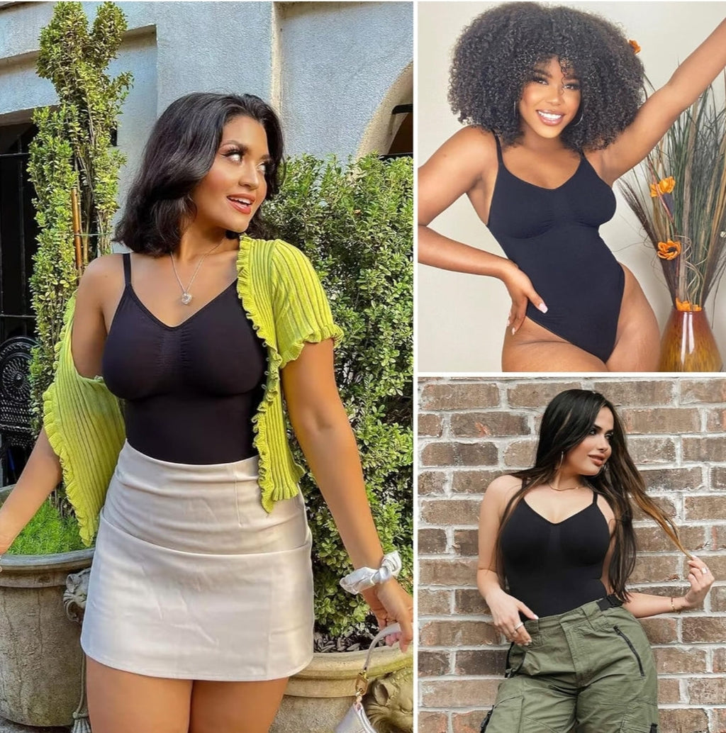 Low Back Shapewear Seamless Bodysuit