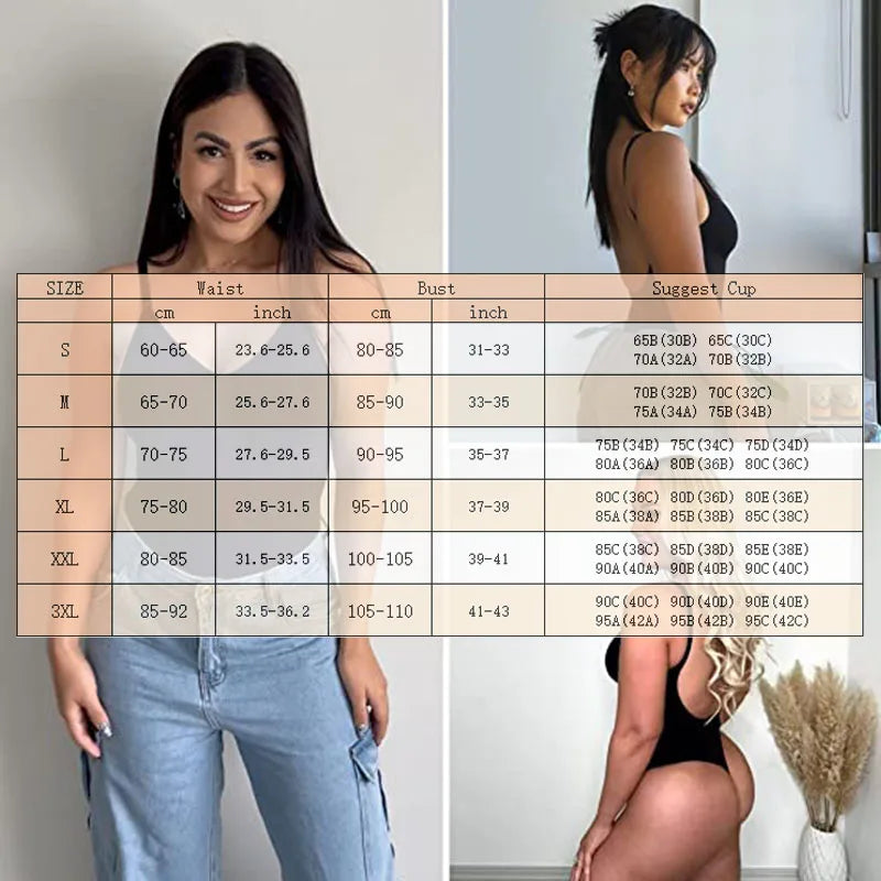 Low Back Shapewear Seamless Bodysuit