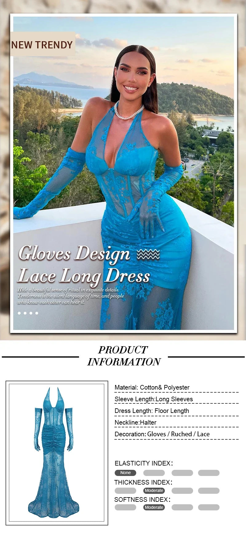 Luna Lace Maxi Dress
