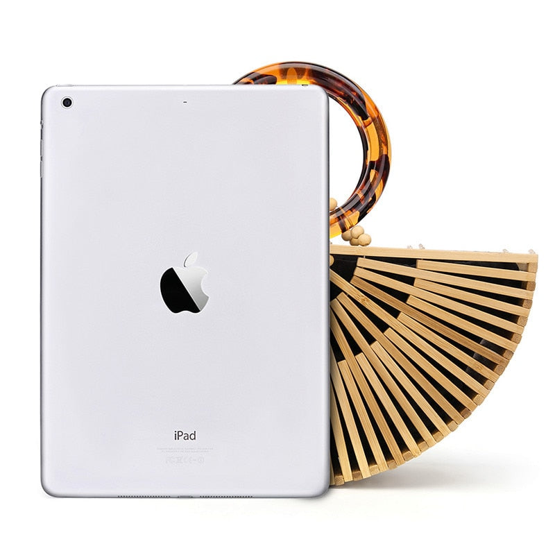 Luxury Bamboo Clutch Handbag