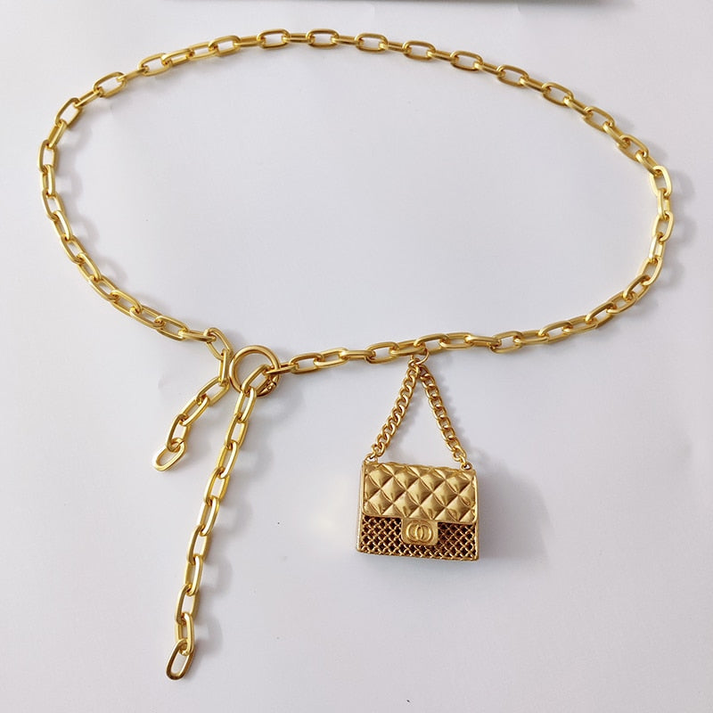 Luxury Mini Chain Belt Bag