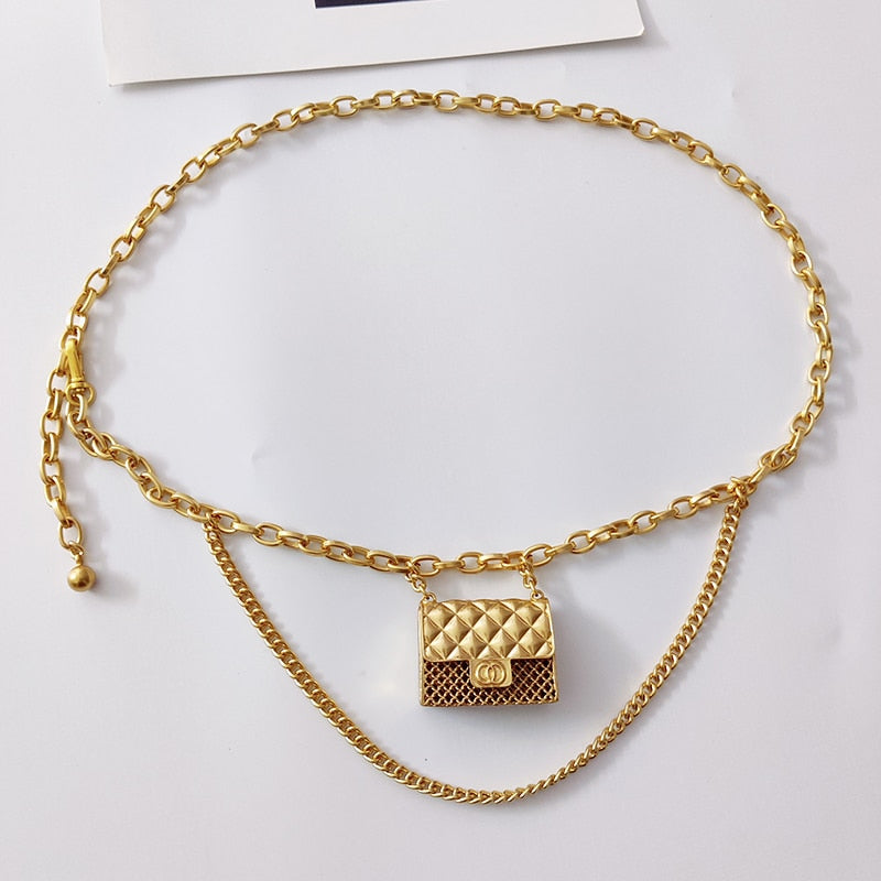 Luxury Mini Chain Belt Bag