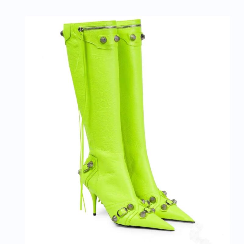 Luxury Pointed Toe Stiletto Boots
