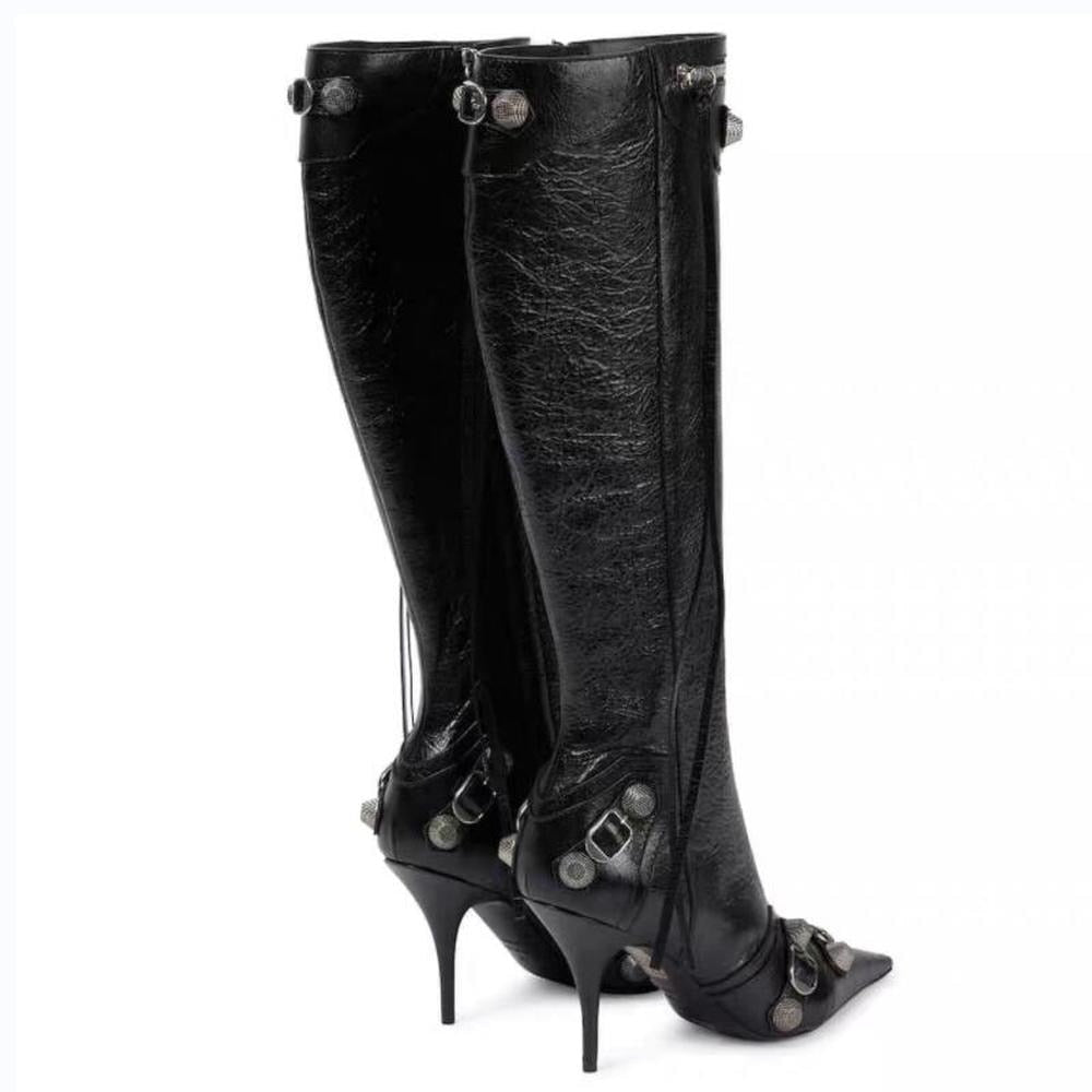 Luxury Pointed Toe Stiletto Boots