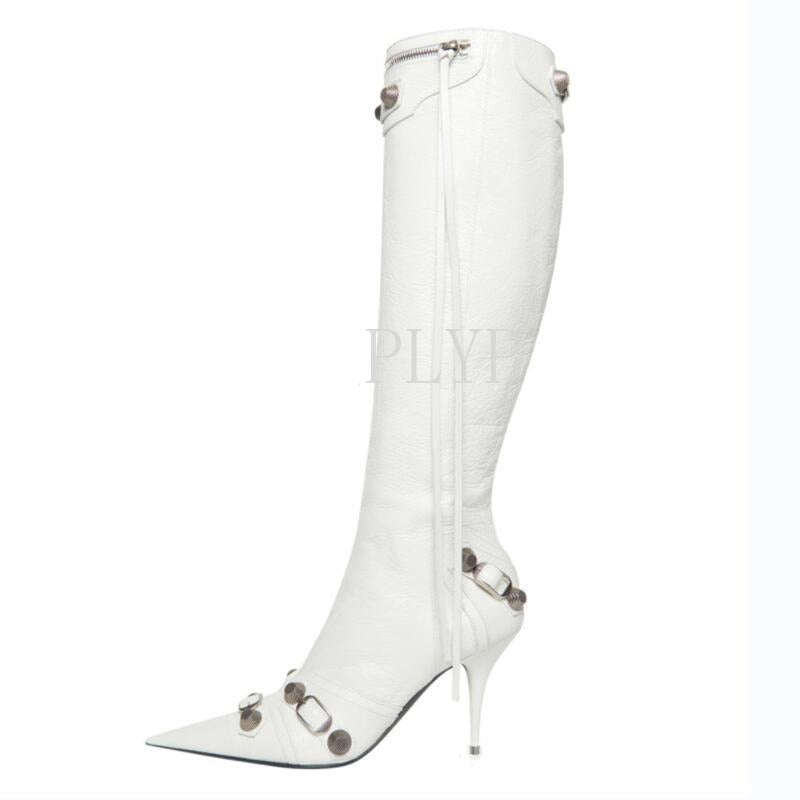 Luxury Pointed Toe Stiletto Boots