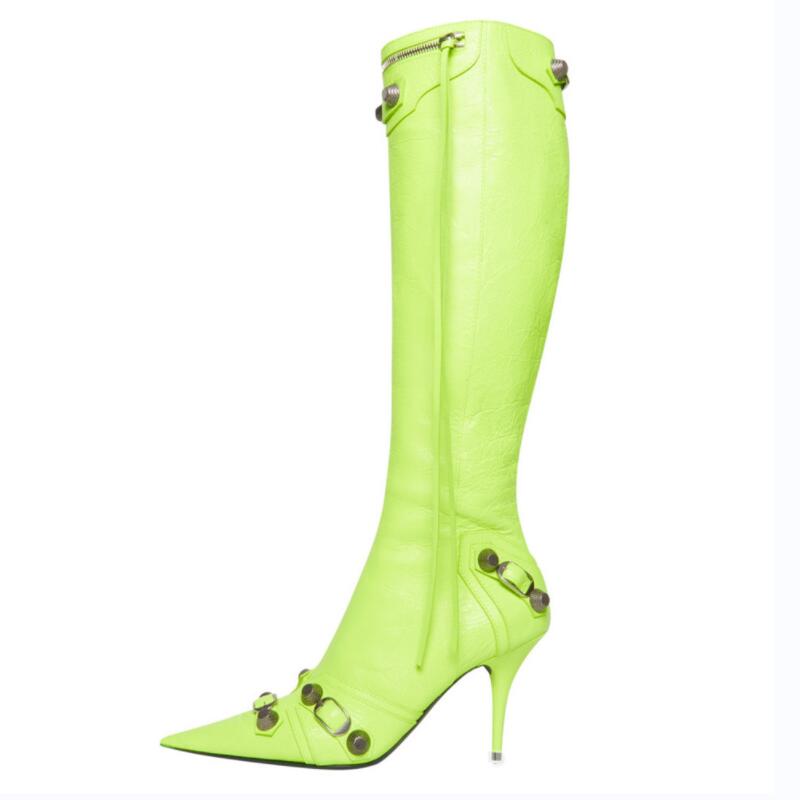 Luxury Pointed Toe Stiletto Boots