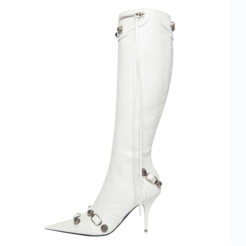 Luxury Pointed Toe Stiletto Boots