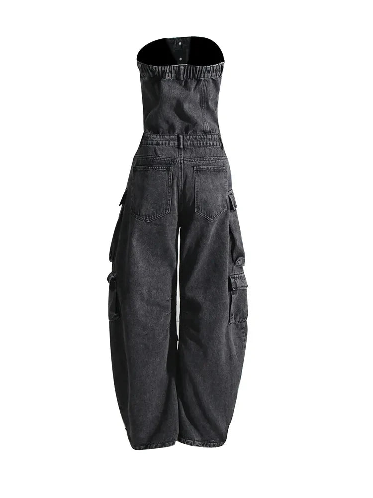 Malika Cargo Jumpsuit