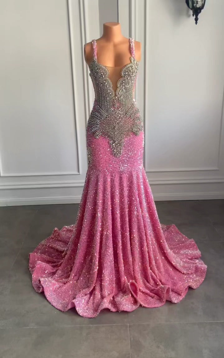 Melinda Sequin Mermaid Dress