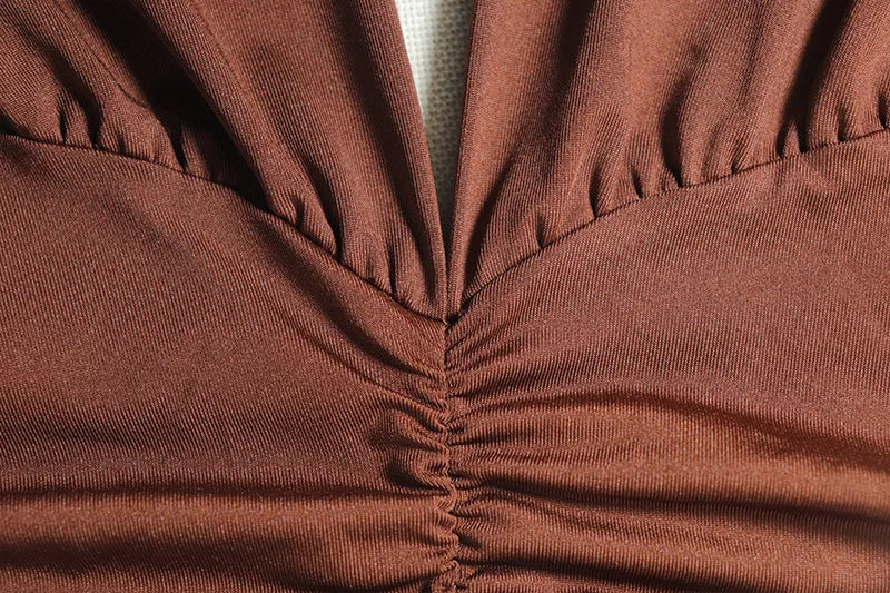 Mercy Pleated Maxi Dress