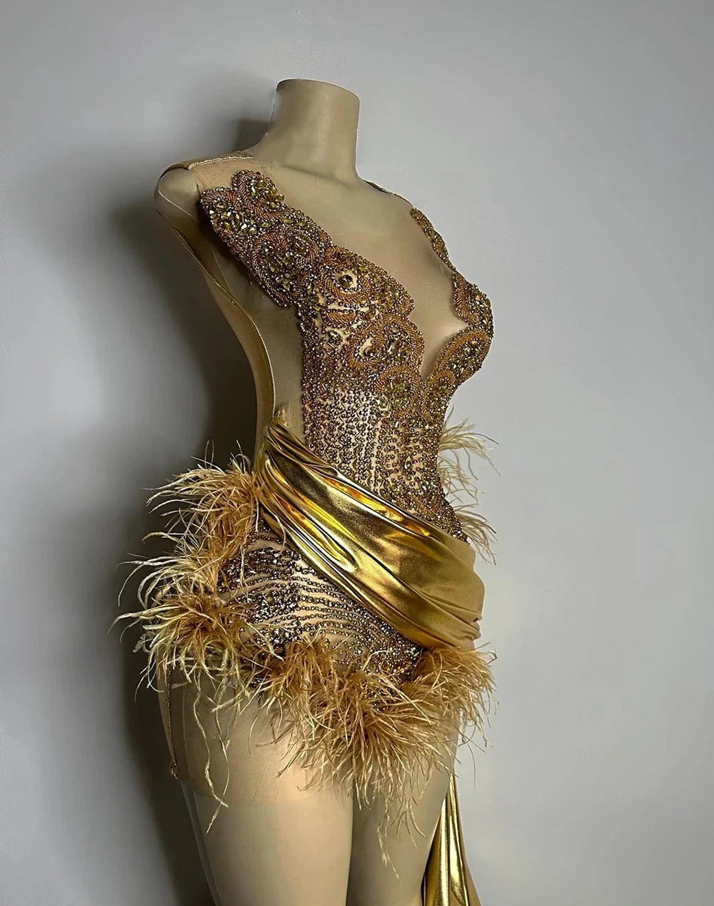 Miranda Feather Dress