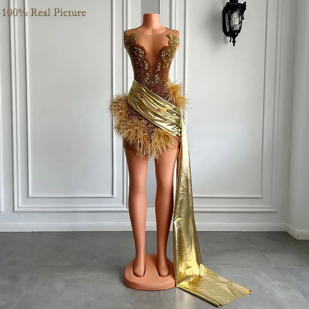 Miranda Feather Dress