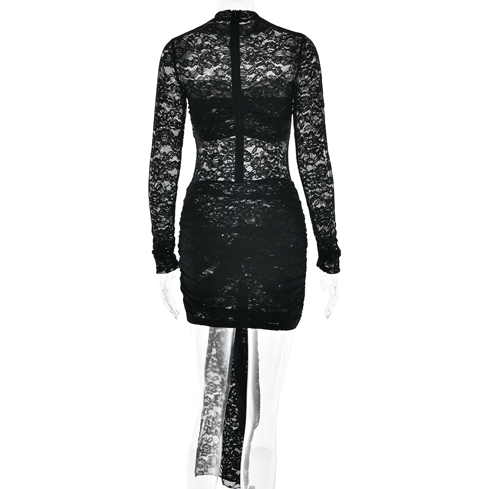 Monae Draped Ruched Dress