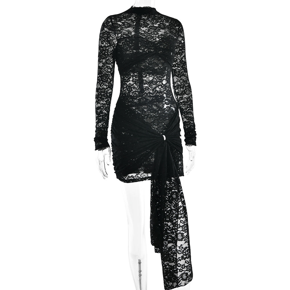 Monae Draped Ruched Dress