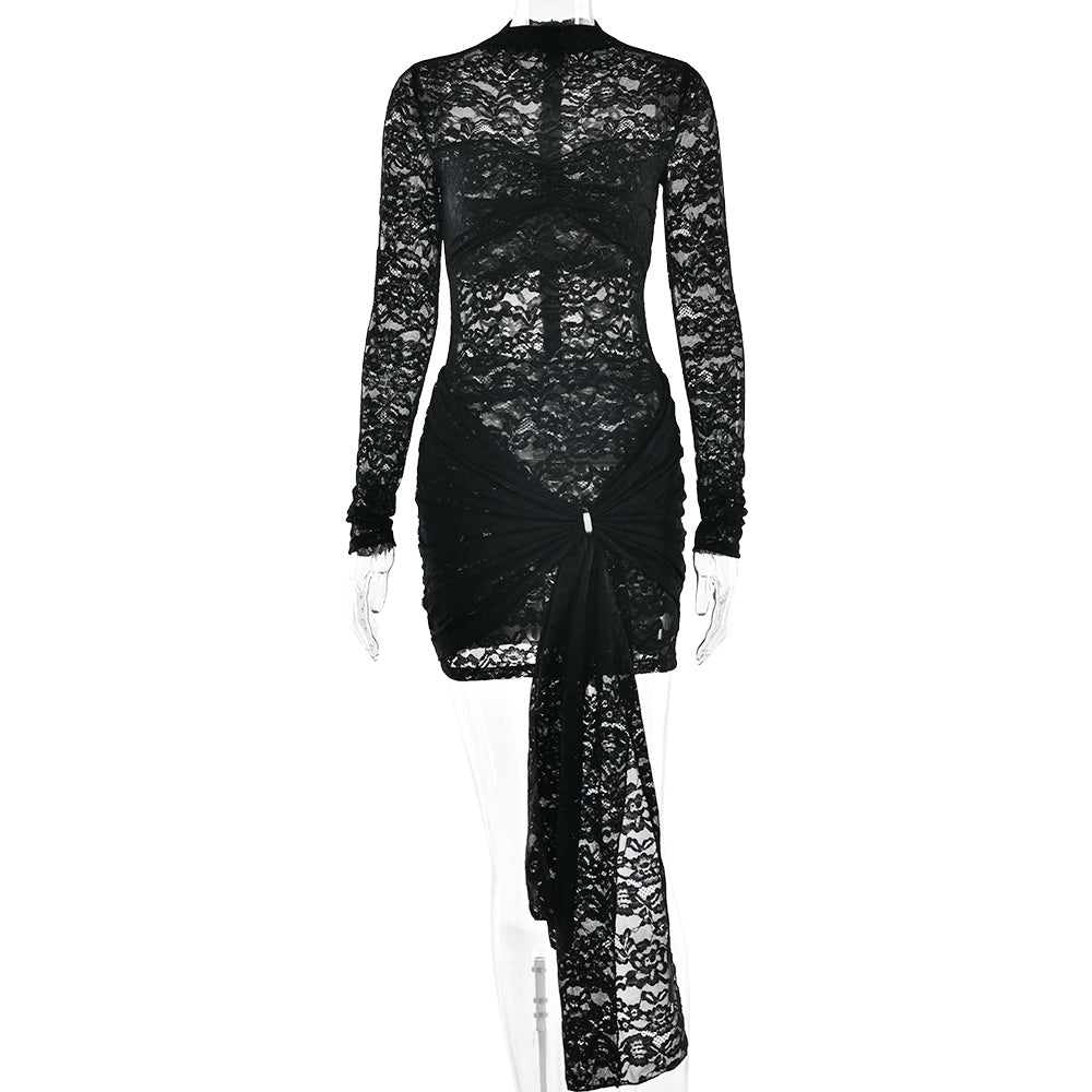 Monae Draped Ruched Dress