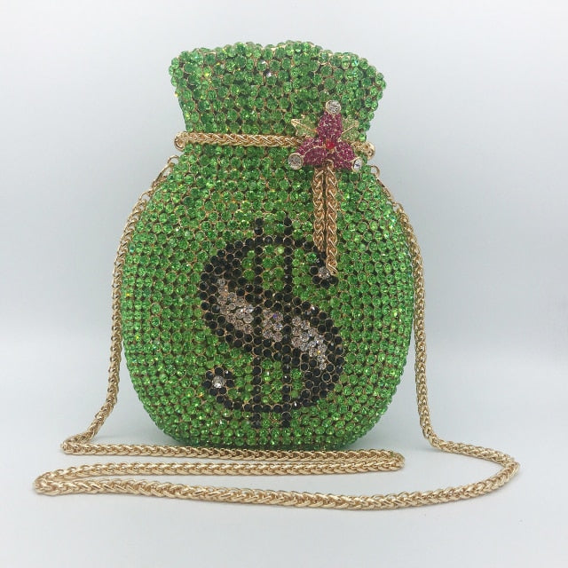Money Luxury Diamond Bag