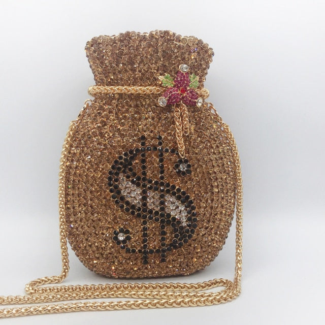 Money Luxury Diamond Bag