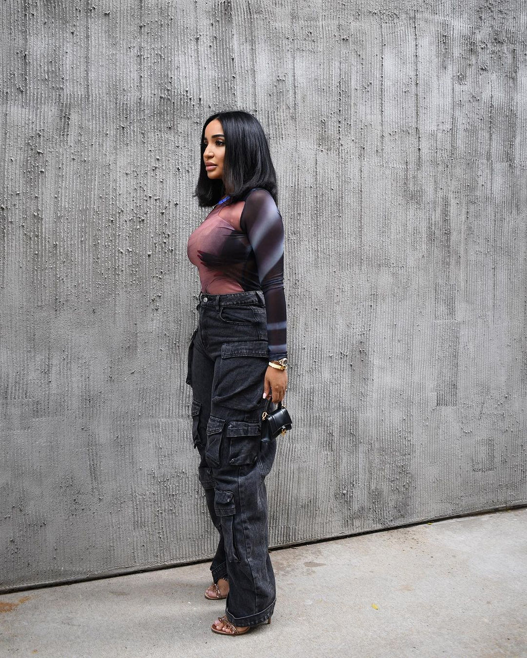 Multi-pocket Cargo Jeans