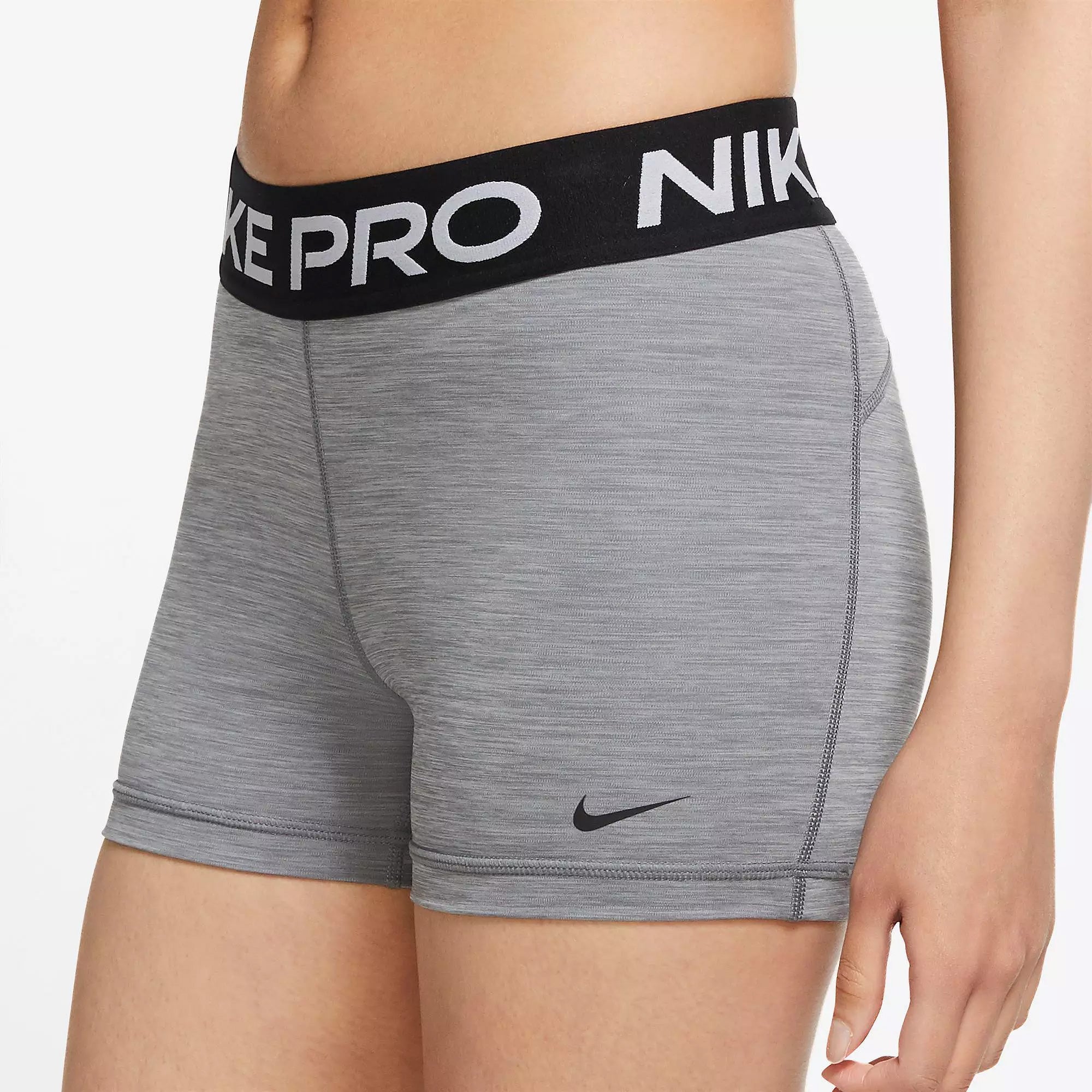 Nike Women's Pro Tight 3'' Shorts Grey/Black