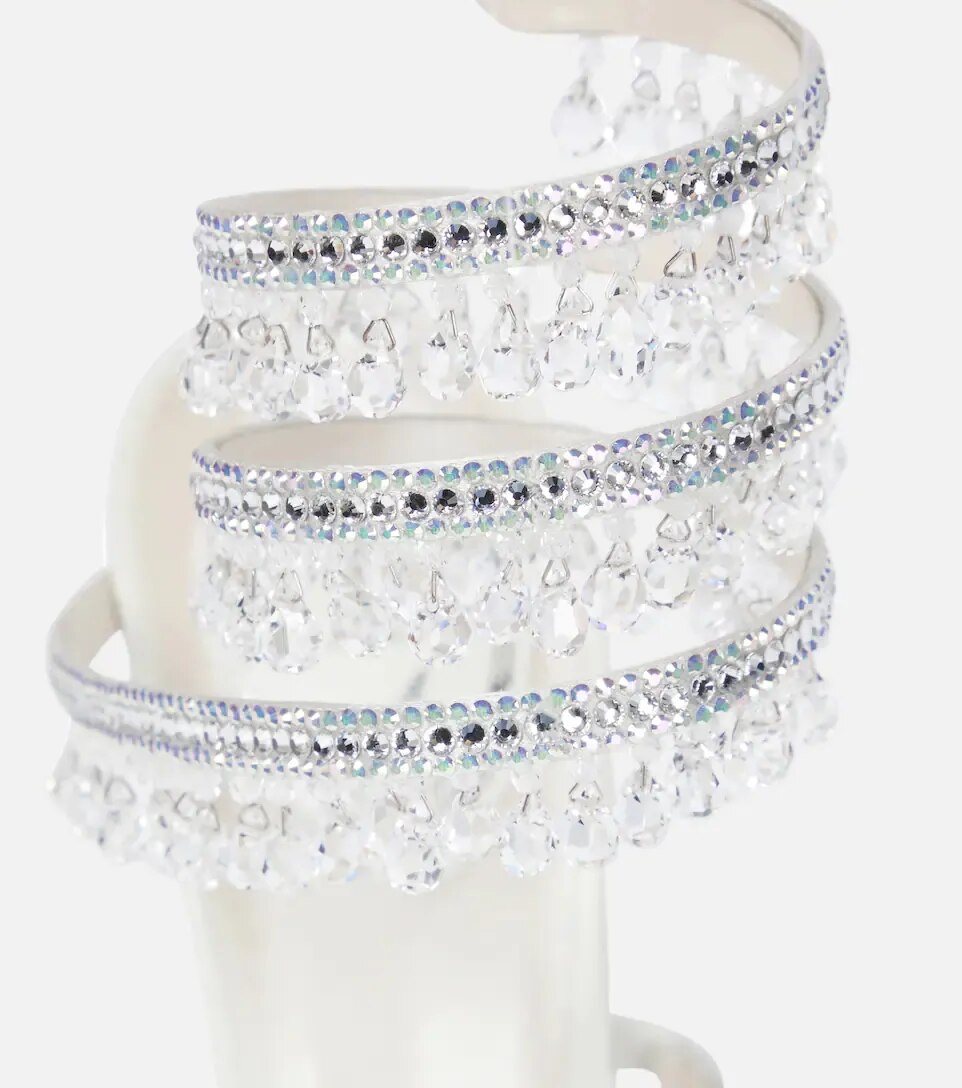 Nisha Rhinestone High Heels