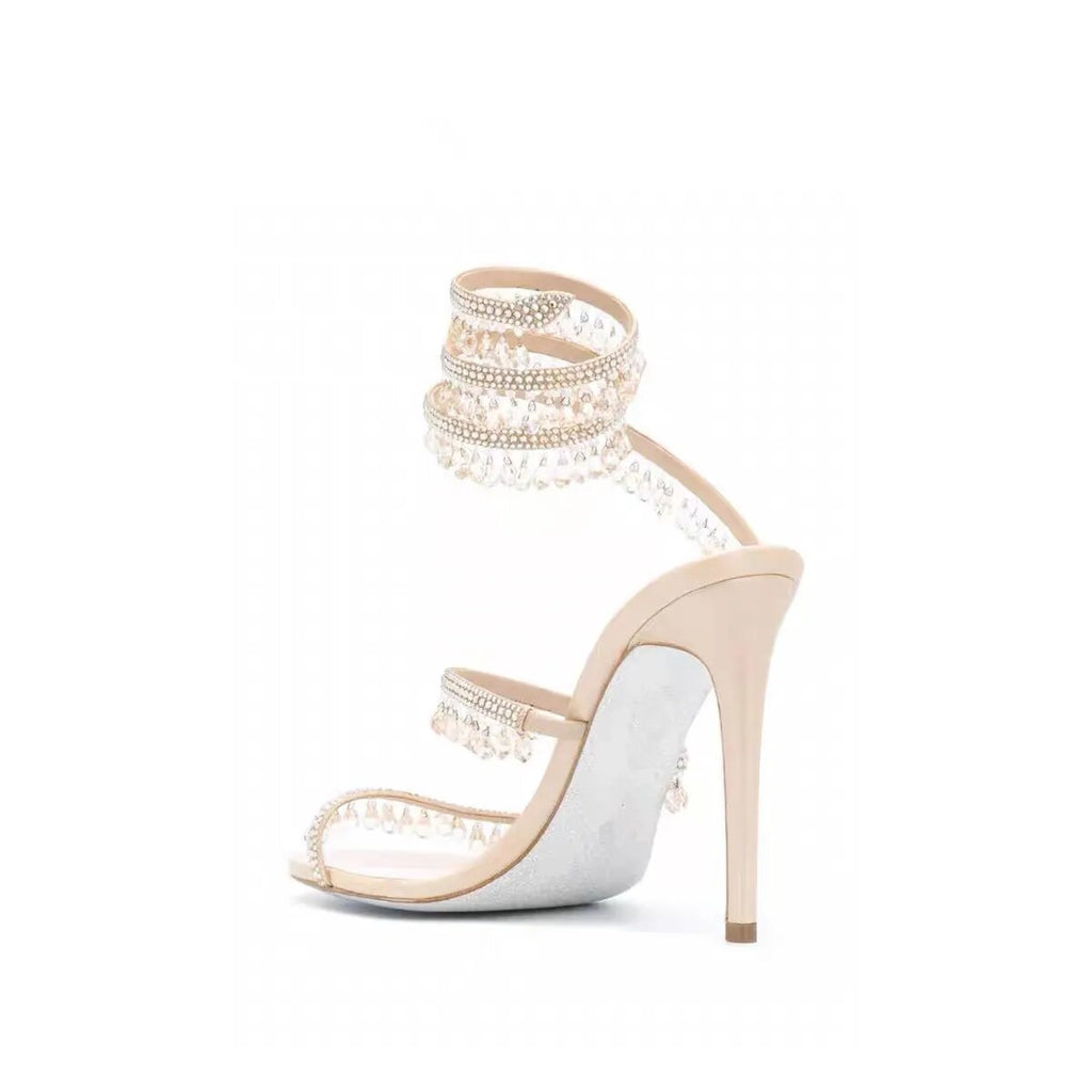 Nisha Rhinestone High Heels