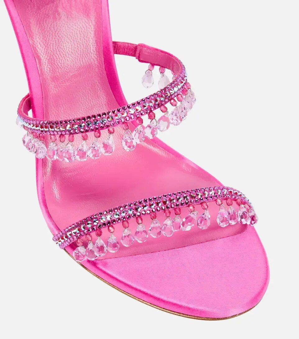 Nisha Rhinestone High Heels
