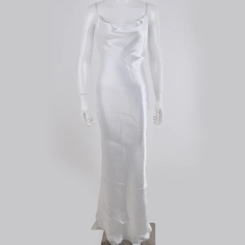 Nova Satin Maxi Dress