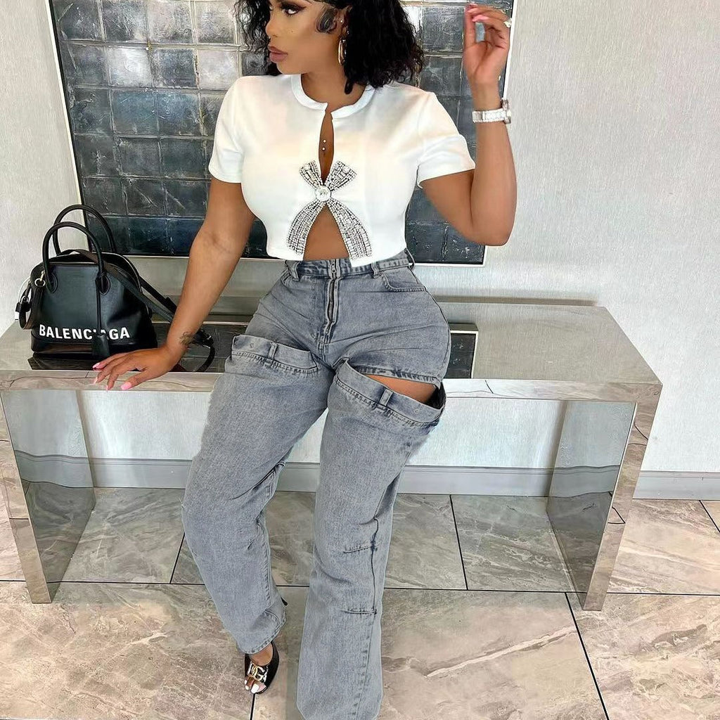Open Up Vintage Jeans
