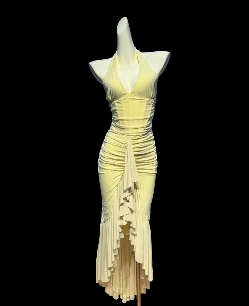 Lourna Ruched Maxi Dress