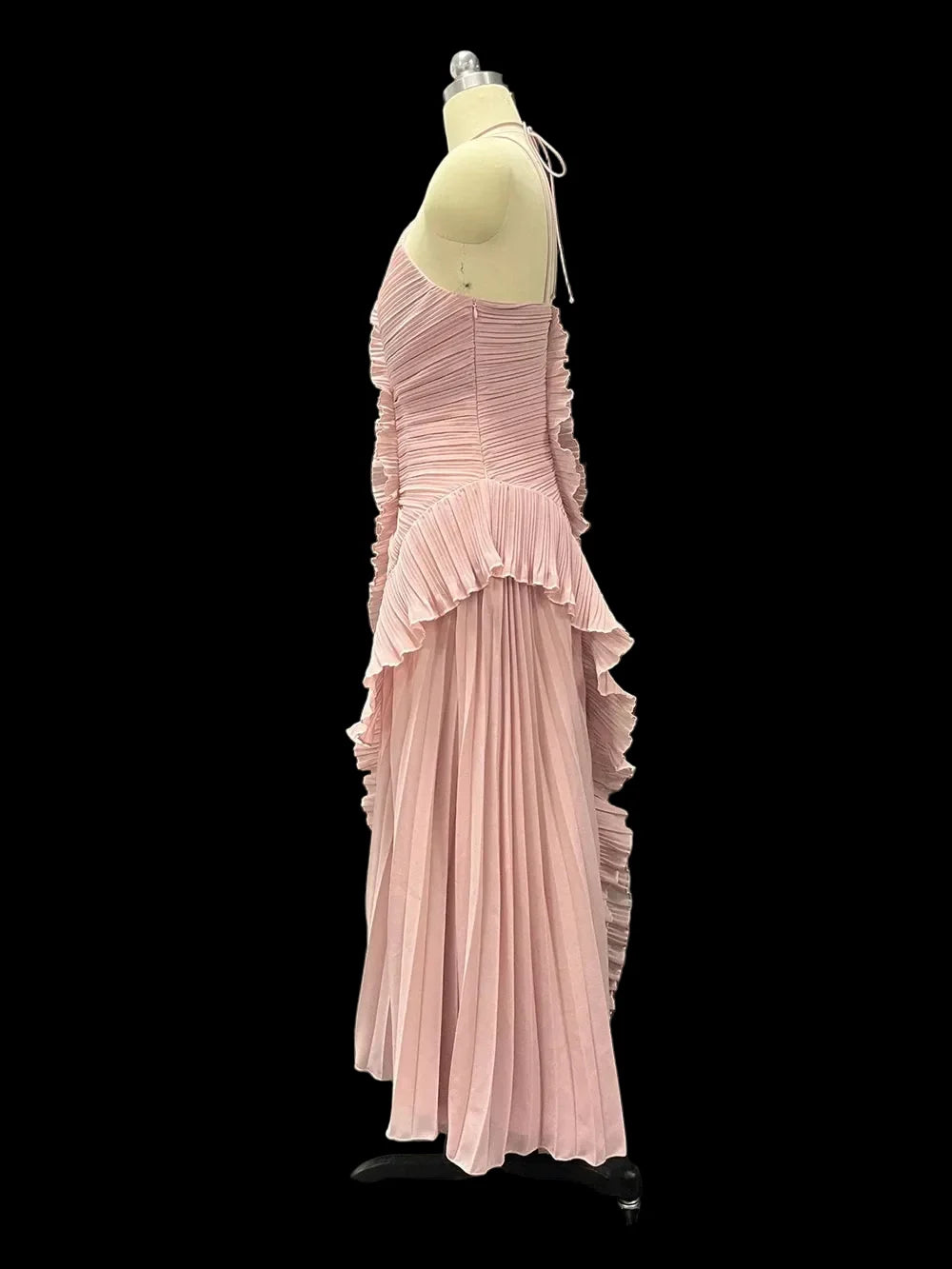 Kelsi Chiffon Ruffle Maxi Dress