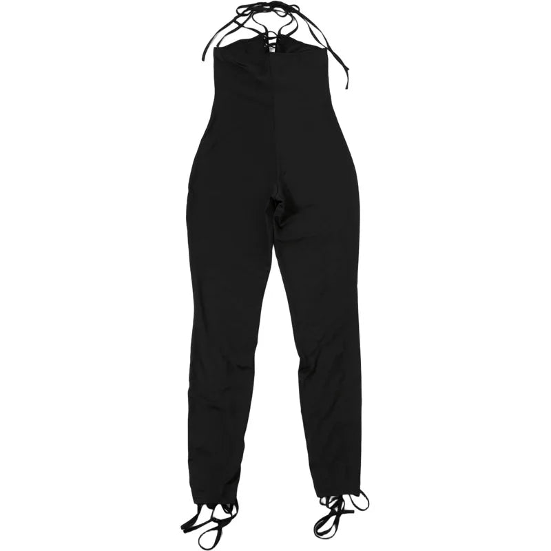 Olina Lace Up Jumpsuit