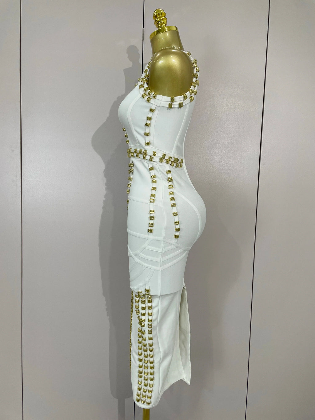 Hollywood Bandage Midi Dress