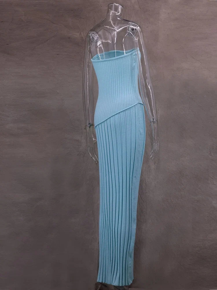 Ashlea Blue Maxi Dress