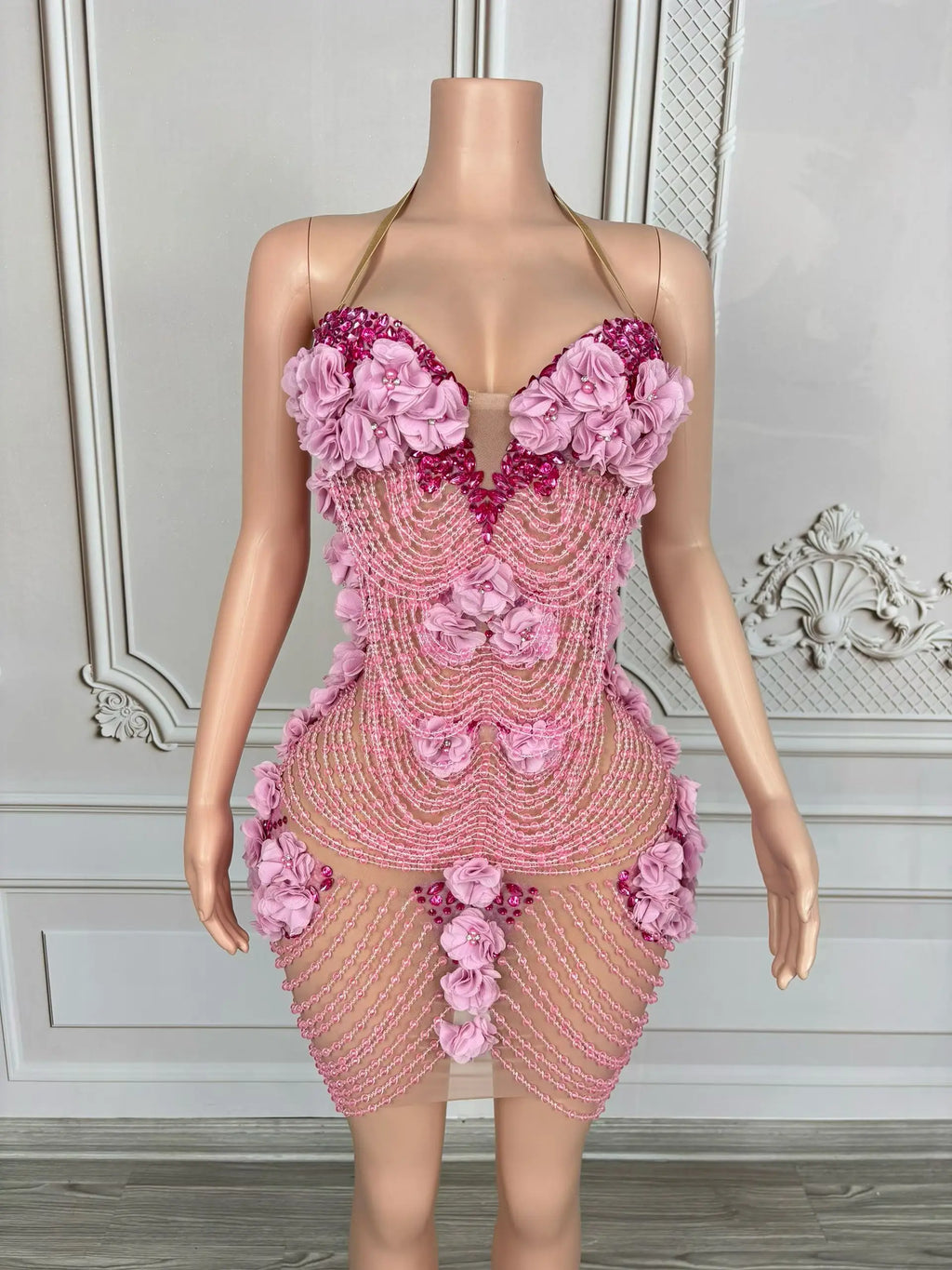 Bloom Pearl Mini Dress