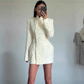 Floral Blazer Dress