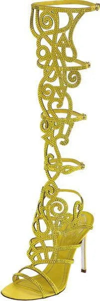 Bling Bling Embellished High Heels
