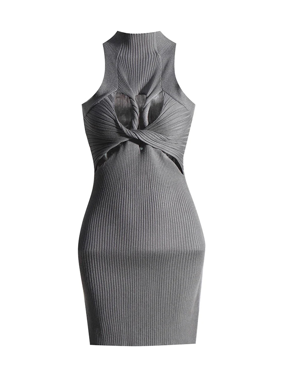 Dearra Knit Mini Dress