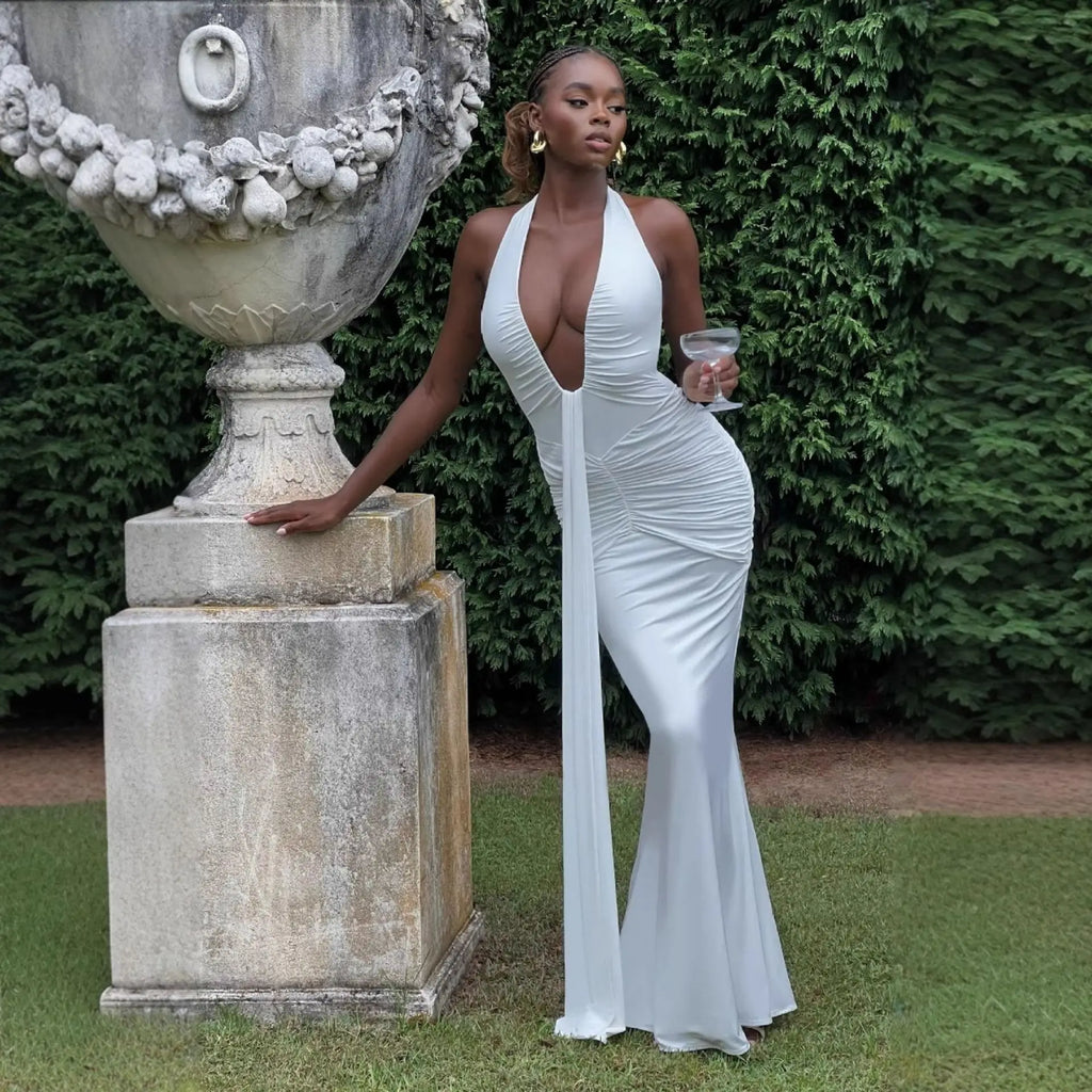 Alexa Ruched Bodycon Dress