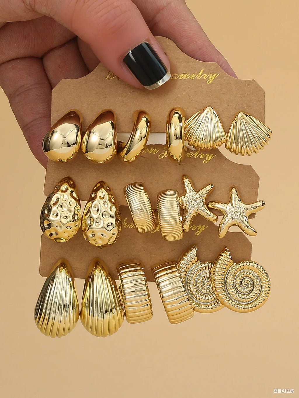 Chic Earrings Set
