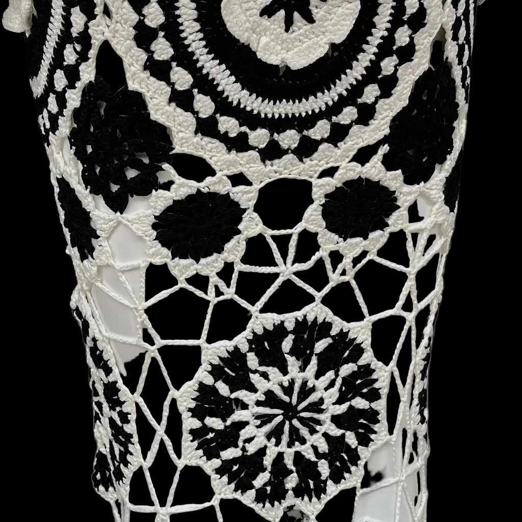 Florali Crochet Maxi Dress