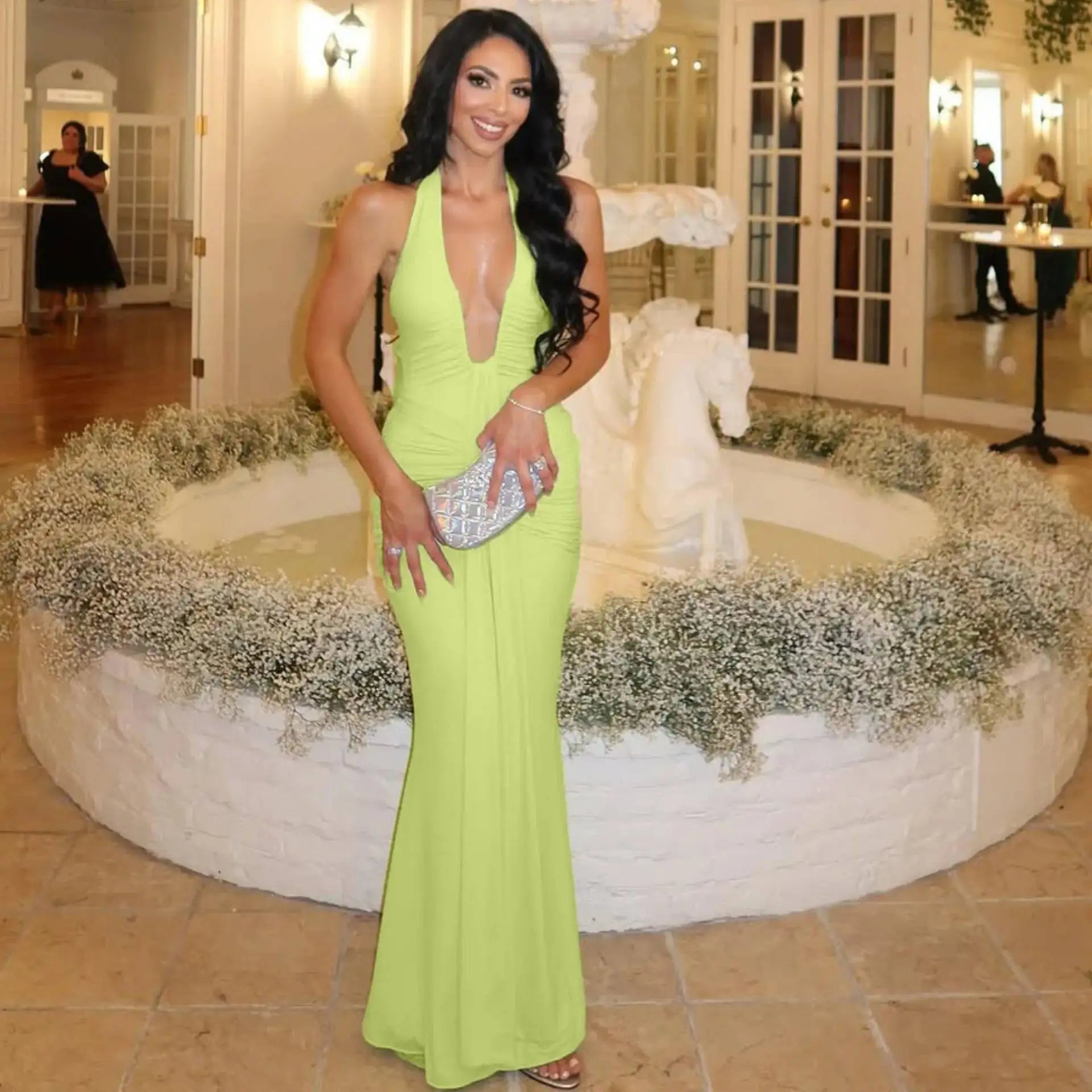 Alexa Ruched Bodycon Dress
