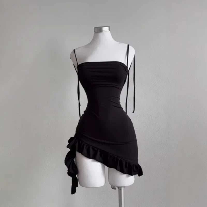 Nova Strapless Ruching Mini Dress