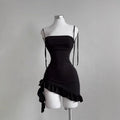 Nova Strapless Ruching Mini Dress