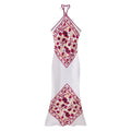 Esther Floral Satin Maxi Dress
