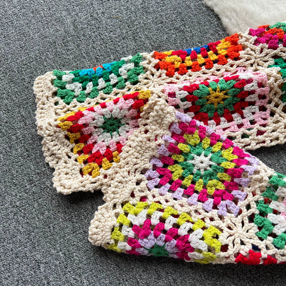 Geelee Crochet Pants Set