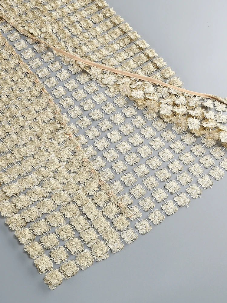 Champagne Skirt SSet