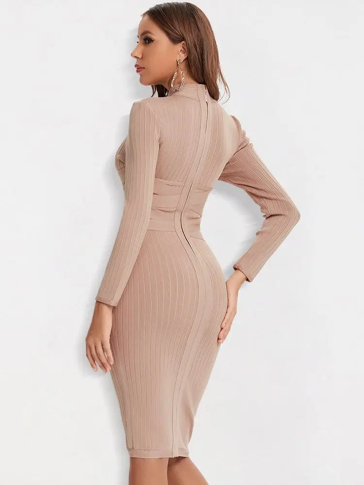Kenya Bandage Midi Dress