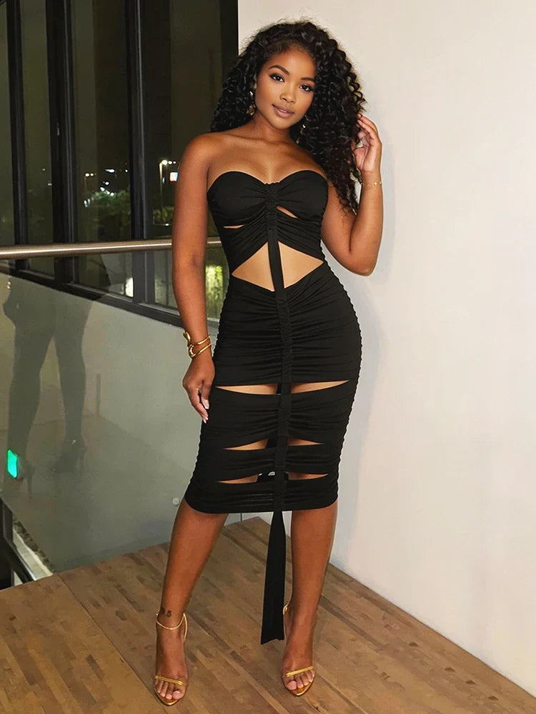 Charlotte Ruched Dress