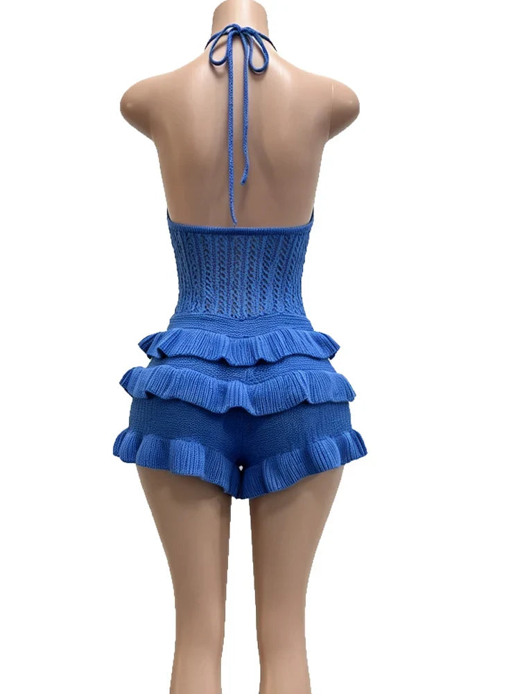 Coquette Crochet Romper