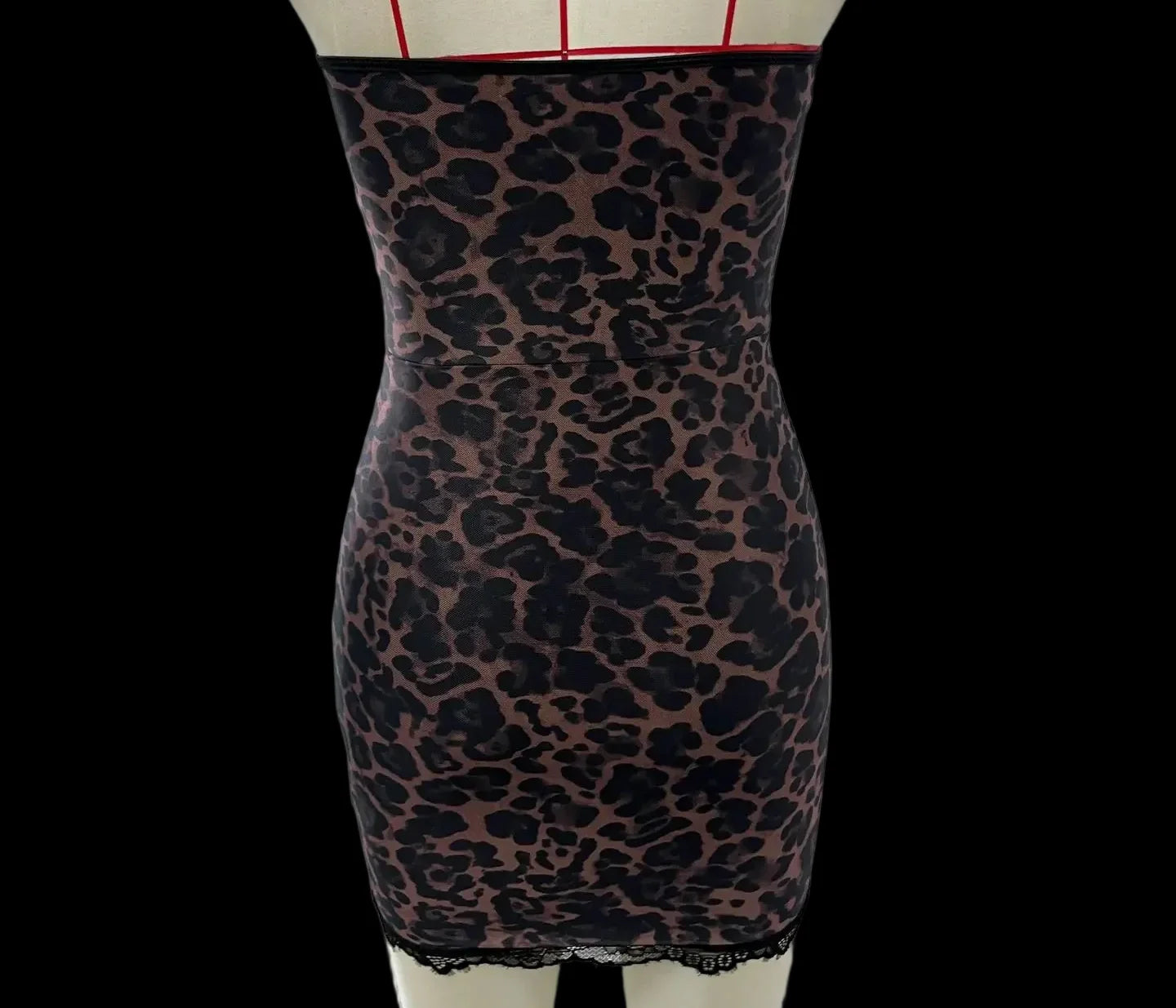 Pauline Leopard Mini Dress